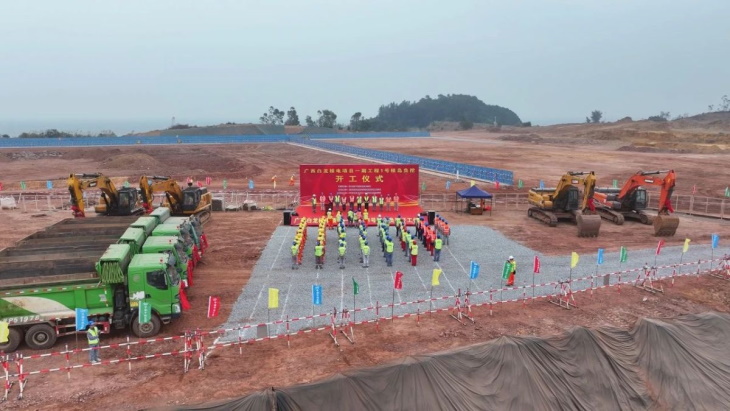 Groundworks begin for new Chinese plant