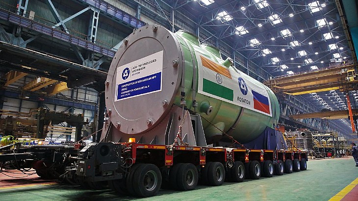 Reactor vessel shipped for Kudankulam’s sixth unit