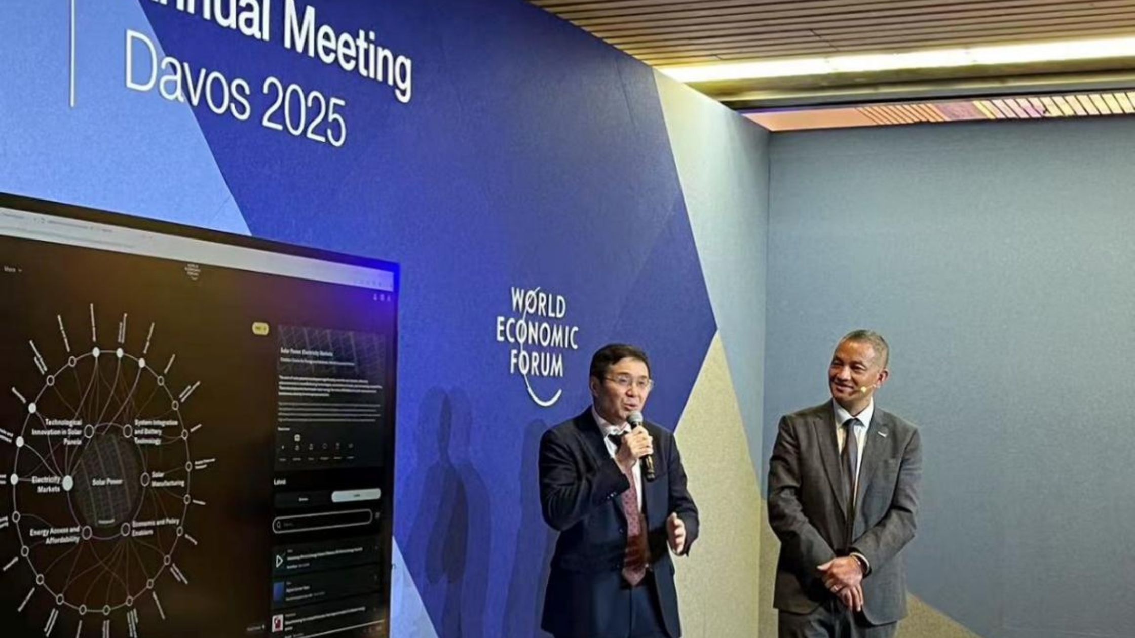 LONGi at 2025 WEF Annual Meeting: Solar Beating All Expectations