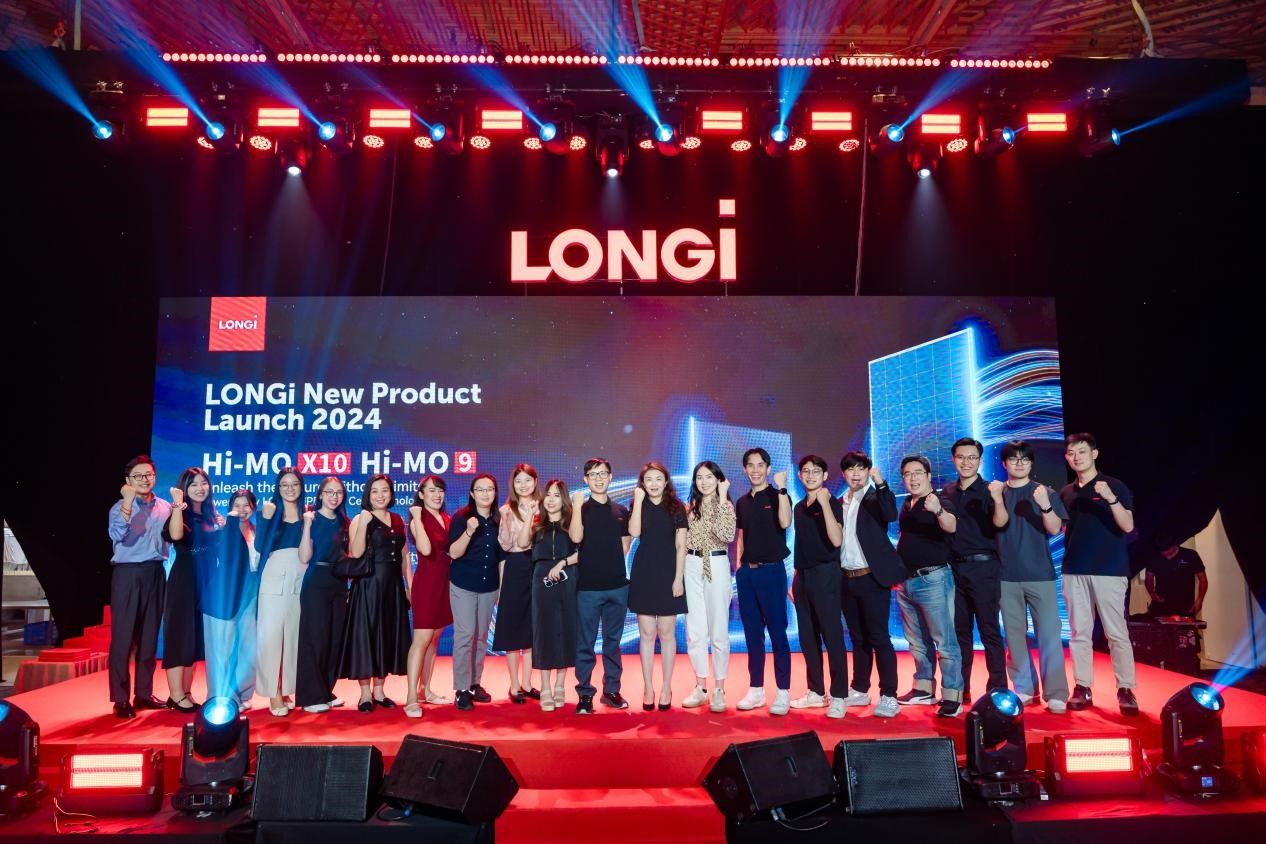 Solar Innovation Shines Bright: LONGi Unveils Hi-MO X10 & Hi-MO 9 Solar Modules in Vietnam