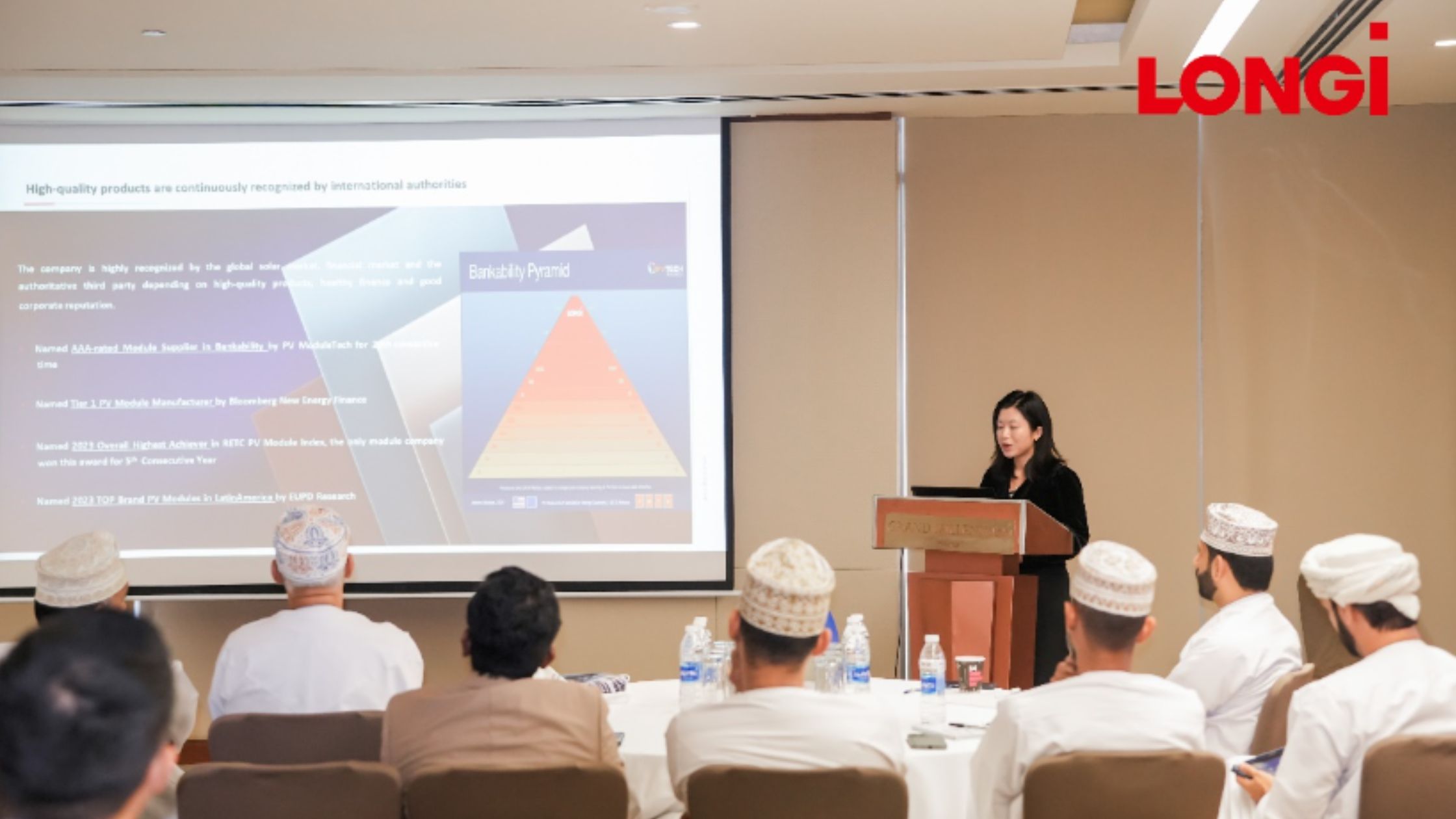 LONGi Holds Hi-MO 9 & GSE Workshop in Oman