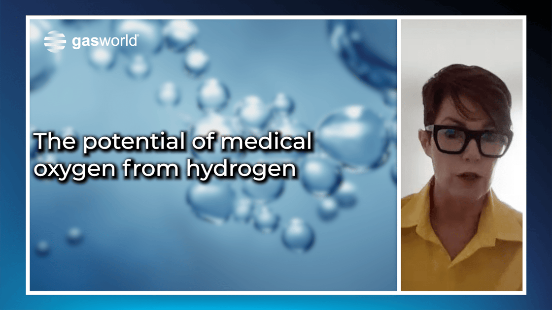 Video: The potential of medical oxygen from hydrogen