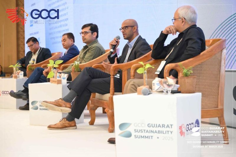 BluPine CEO Discuss Sustainable Gujarat Vision at GCCI Summit, Emphasizing Commitment to ESG and Clean Energy