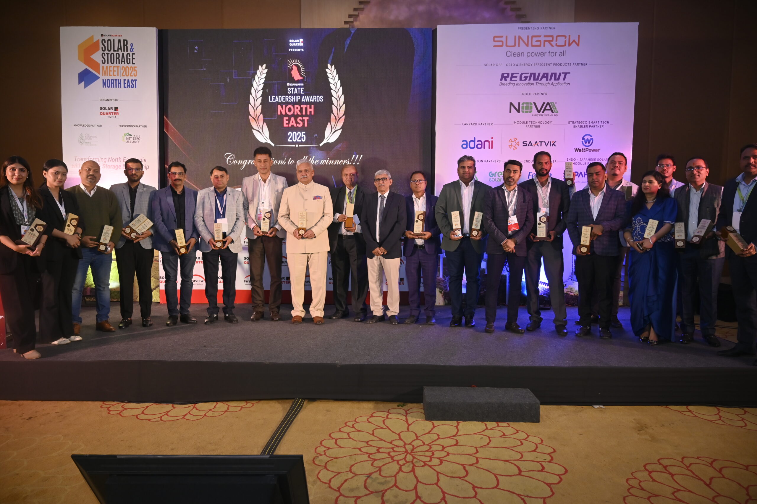 Solar & Storage Meet: North East 2025 Concludes with Prestigious Awards Ceremony in Guwahati