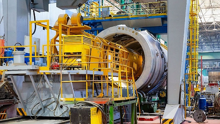 Reactor vessel assembled for El Dabaa’s first unit