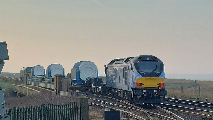 Second-last high level waste shipment departs UK for Germany