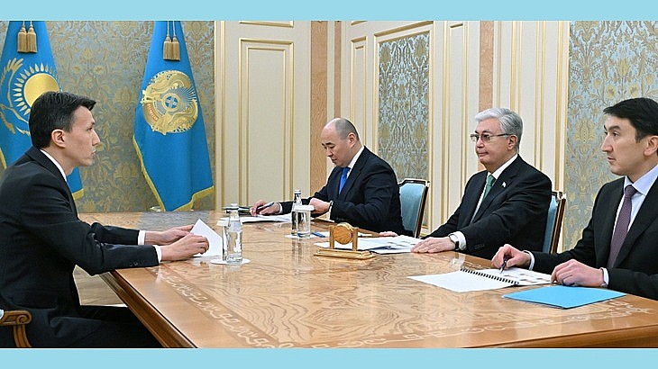 Kazatomprom updates national president on performance and plans