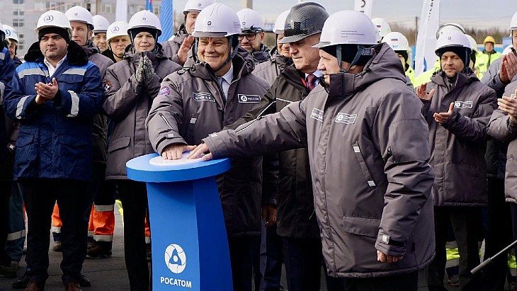 First concrete poured for Leningrad’s eighth unit