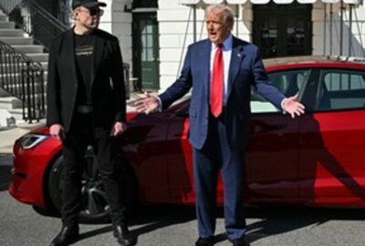 Musk’s Tesla One of the Only Winners From Trump Auto Tariffs