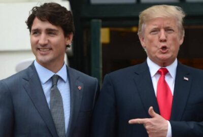 Trump, Trudeau Set to Speak on Wednesday Amid Tariff Battle, Source Says