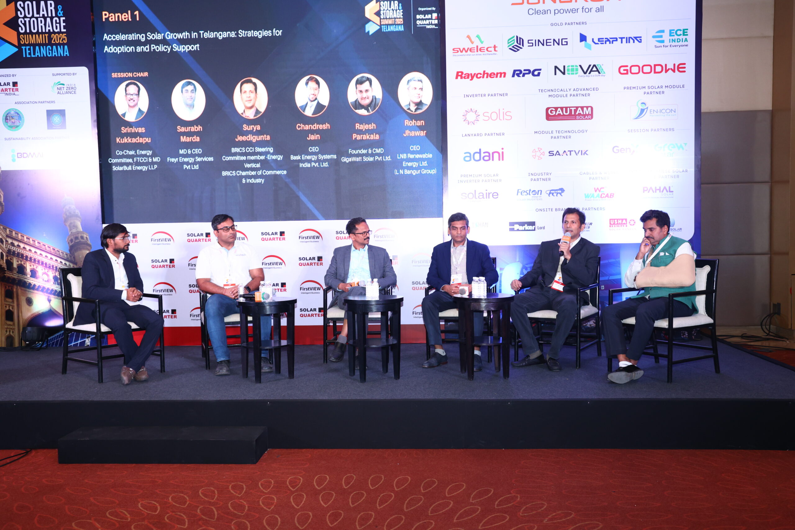 Solar & Storage Summit 2025: Telangana Brings Industry Leaders Together in Hyderabad