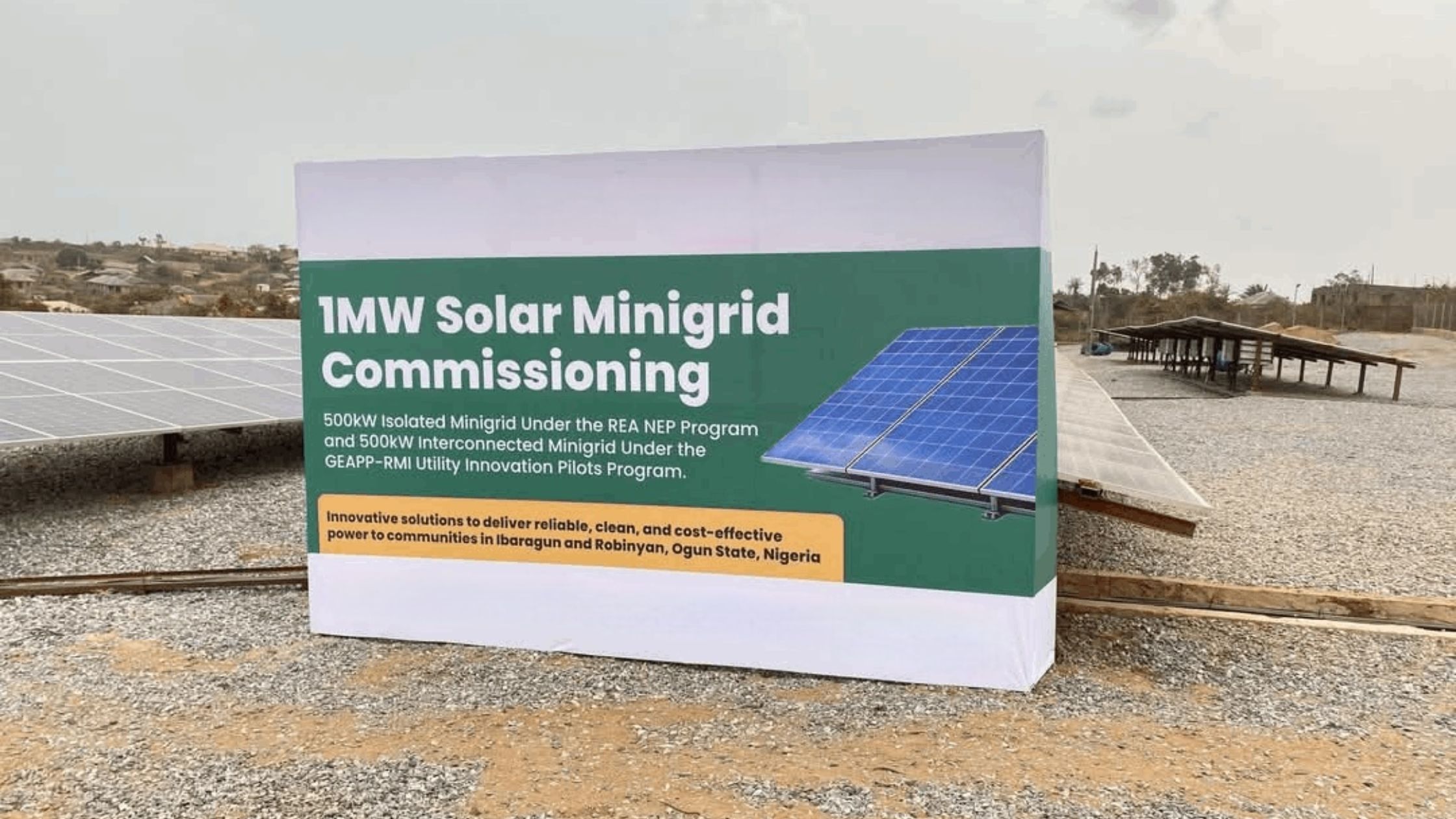 Empowering Ogun State: ATESS Solar Mini-Grid Brings Clean Energy to Rural Nigeria