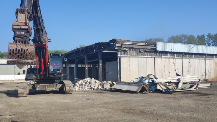 Reconstruction of Italian waste store begins