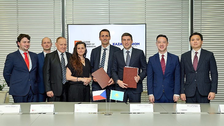 Kazatomprom signs uranium supply deal with ČEZ