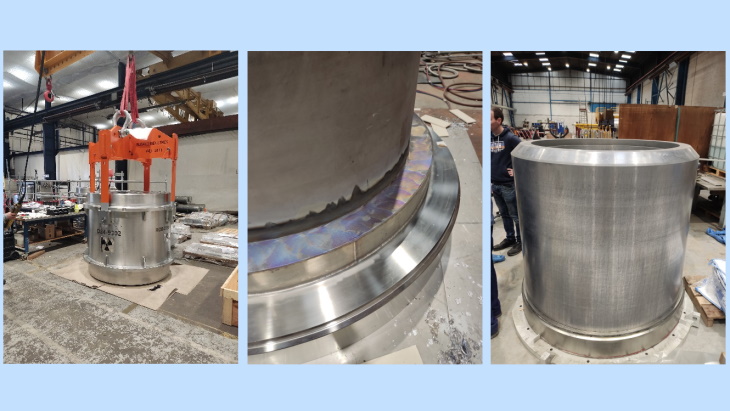 Separation of Doel 3 used fuel pool waste begins