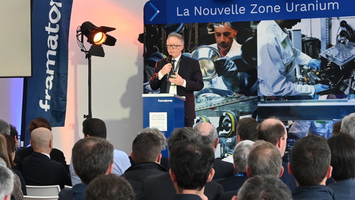 Framatome opens new fuel fabrication facility