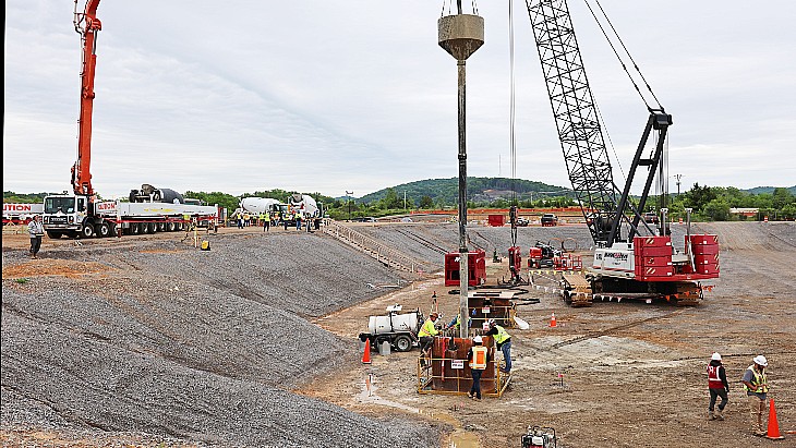 First concrete for US advanced reactor