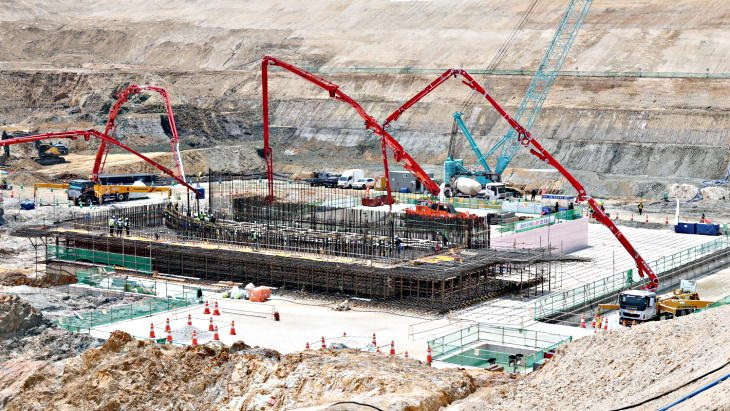 Construction of new Korean reactor begins
