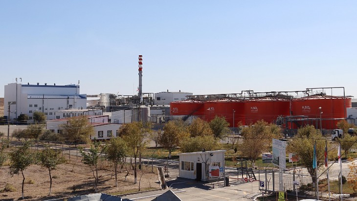 Funding secured for Kazakh sulphuric acid plant