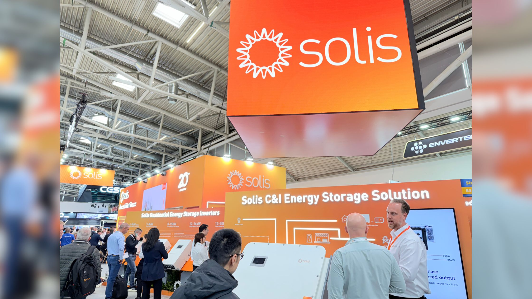 Solis Launches 125kW Hybrid Inverter and AI Energy Assistant at Intersolar Europe 2025