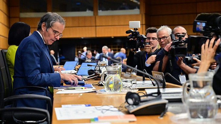 Grossi updates IAEA board on situation at Iran’s nuclear sites