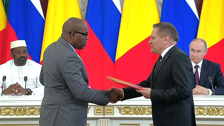 Mali and Russia sign agreement on peaceful use of nuclear energy