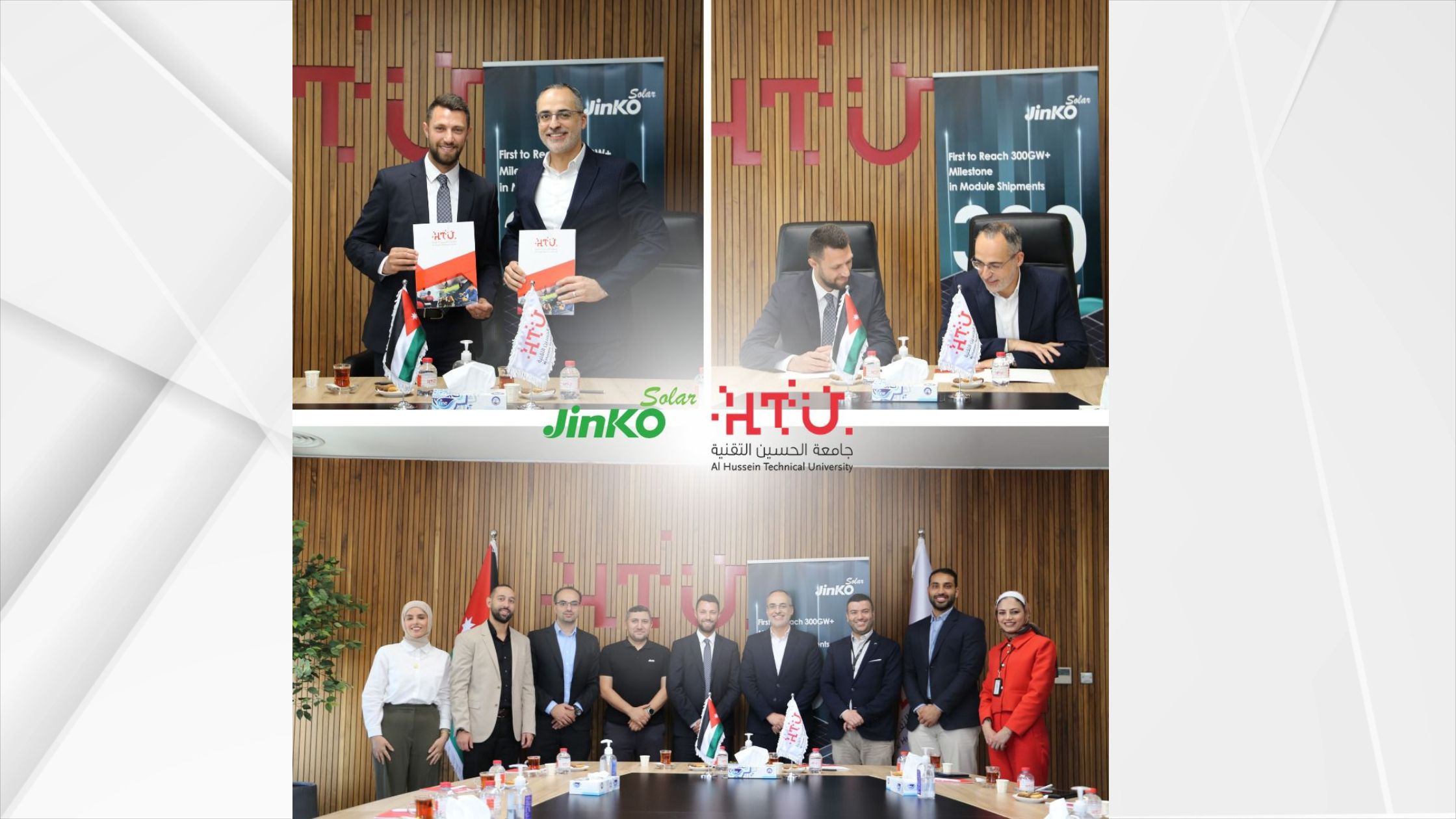 Jinko Solar Empowers the Next Generation: Training Future Leaders in Sustainable Energy & Signing Strategic MoU with Al Hussein Technical University