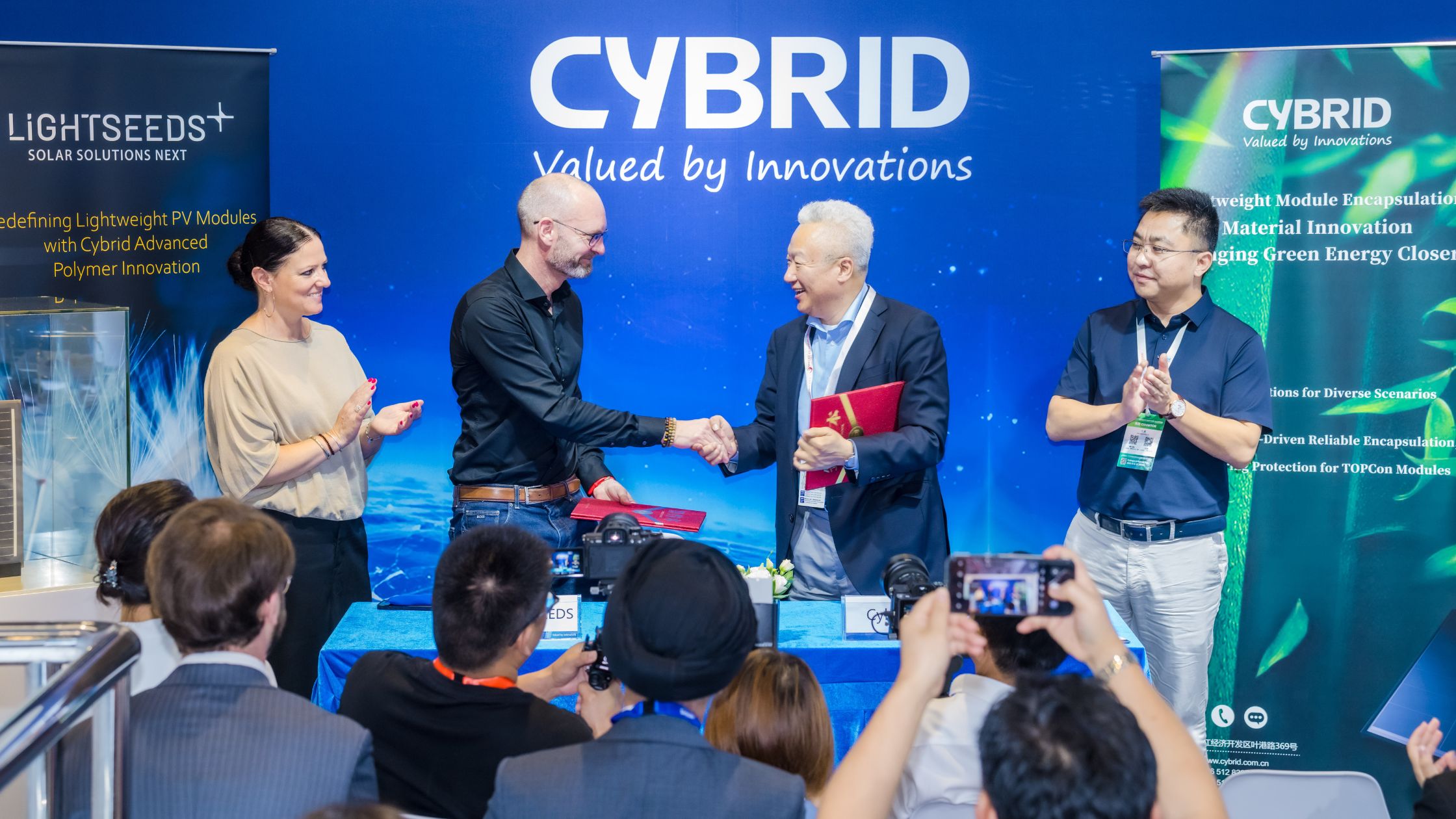 LightSeeds and Cybrid Announce Global Co-Innovation Partnership at SNEC to Accelerate Rollout of Eco-Engineered Solar Modules