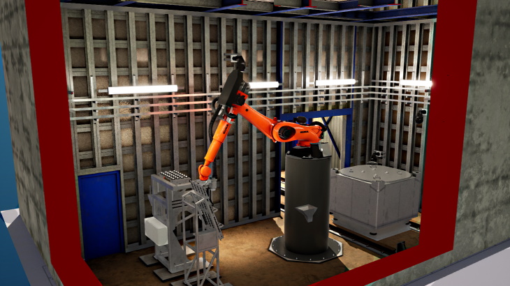 Simulator aids upgrade of Sellafield robots