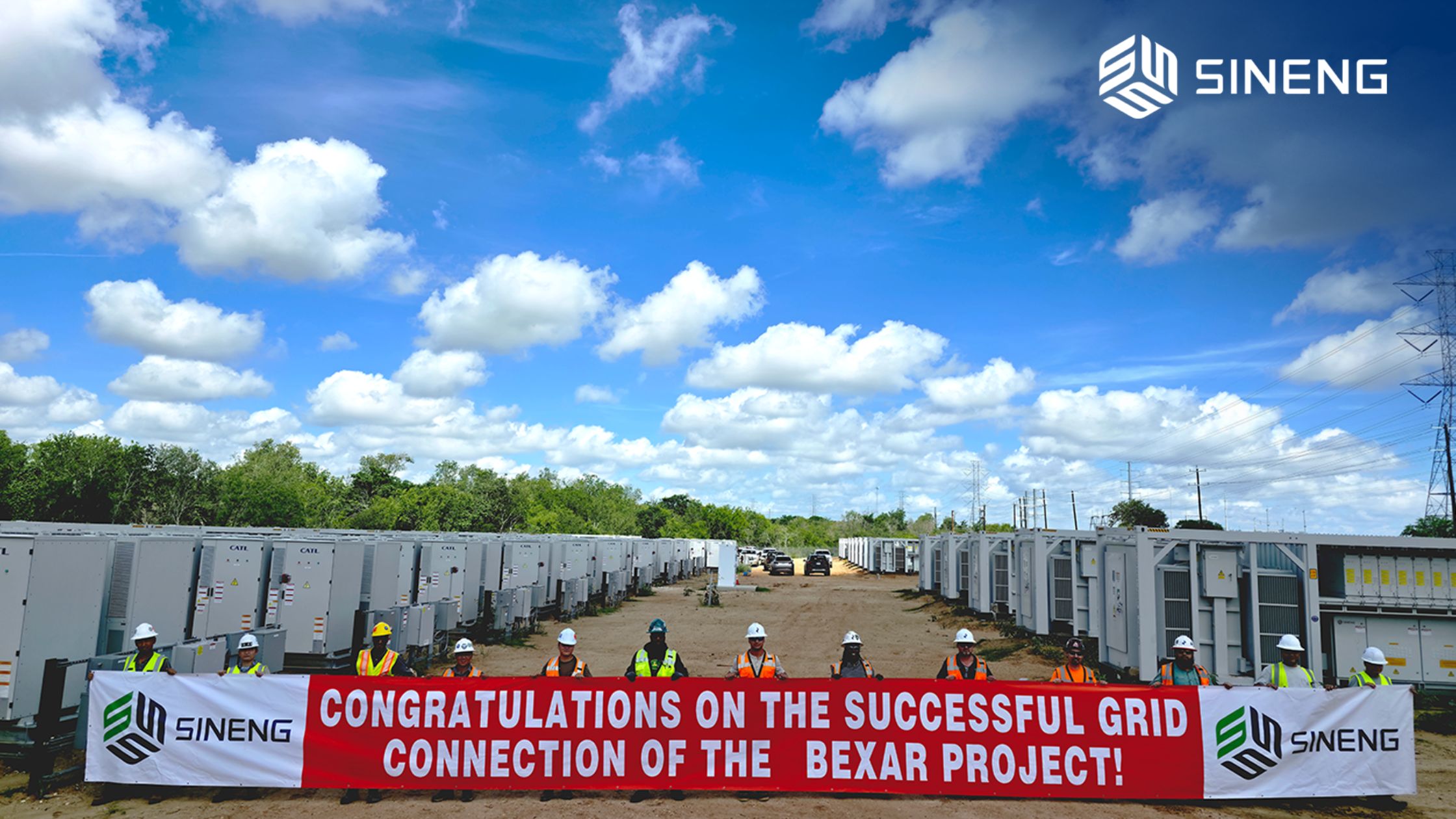 31 Working Days! Sineng Achieves Commissioning for Utility-Scale BESS String PCS Project in Texas, U.S.