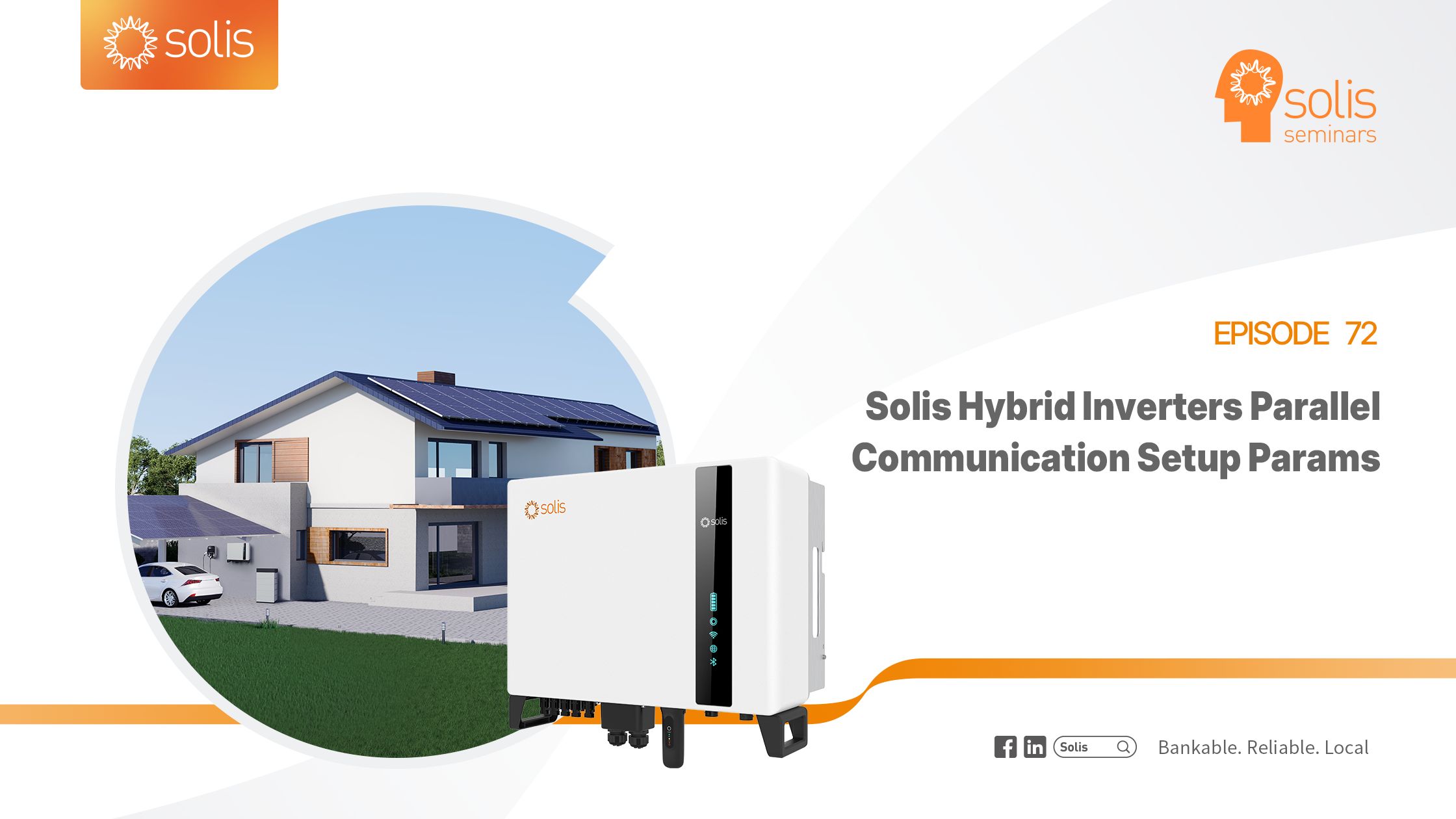 Solis Hybrid Inverters Parallel Communication Setup Params