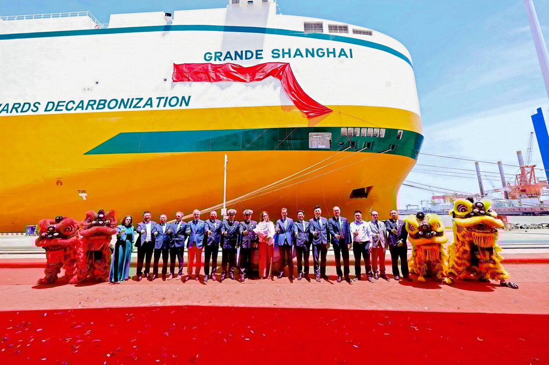 Grimaldi Group receives first ammonia ready ship