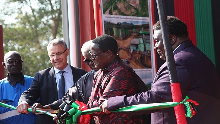 Presidential ceremony as Malawi mine approaches restart