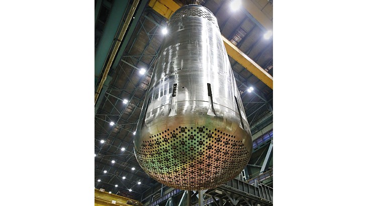 Final assembly under way for Akkuyu 4’s reactor vessel