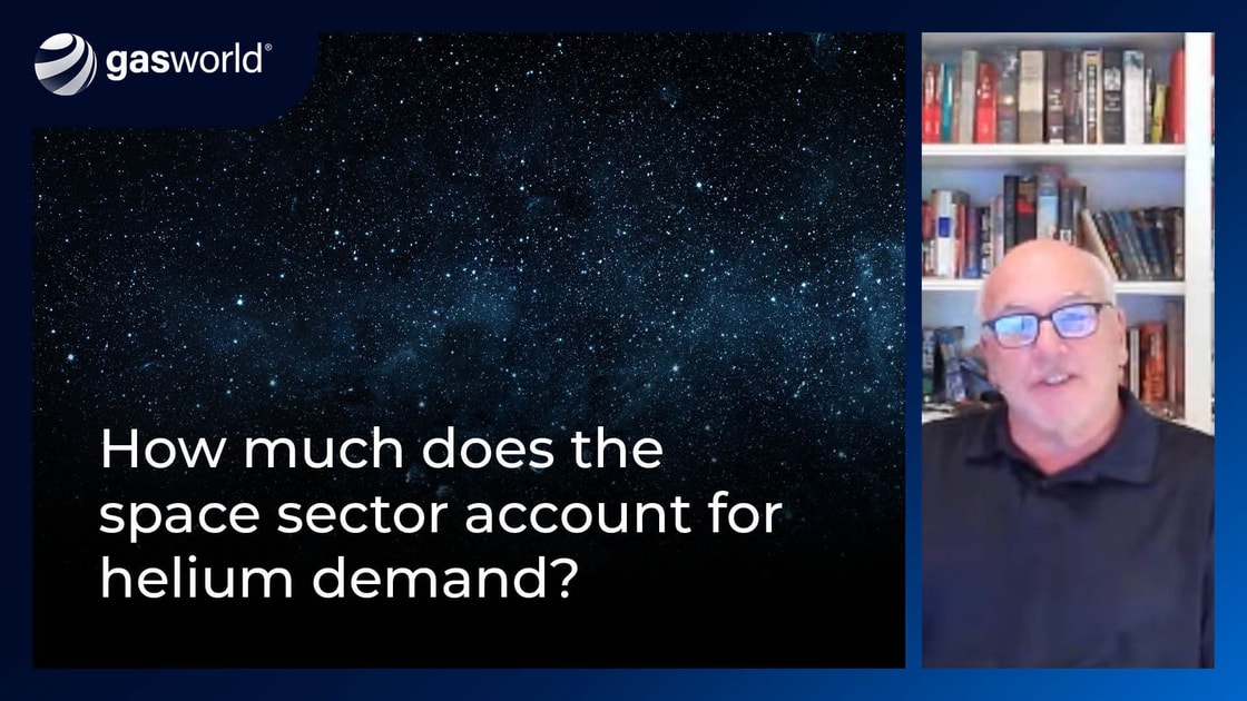 Video | How much does the space sector account for helium demand?