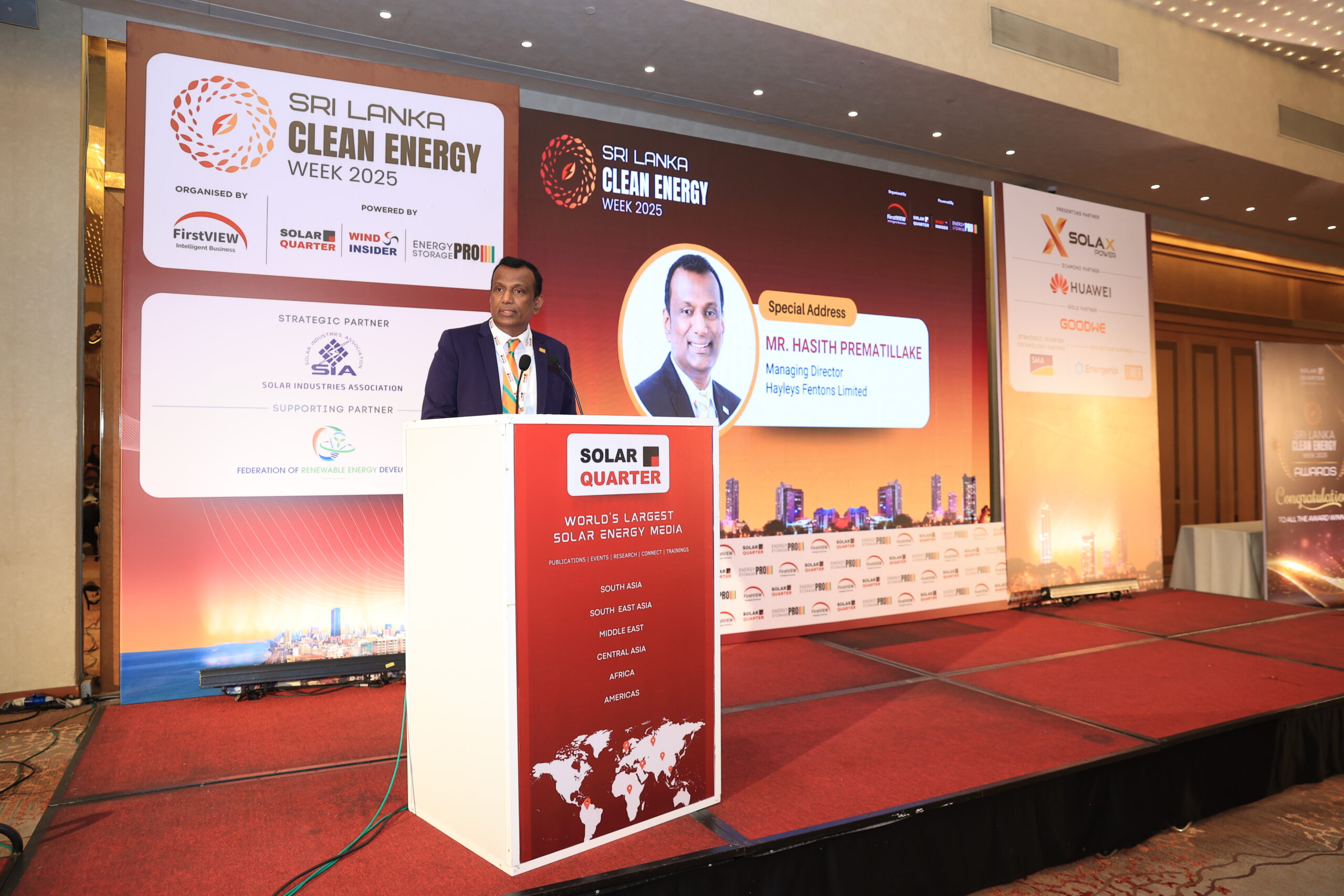 Sri Lanka Clean Energy Week 2025 Shines Spotlight on Renewable Innovation and Leadership