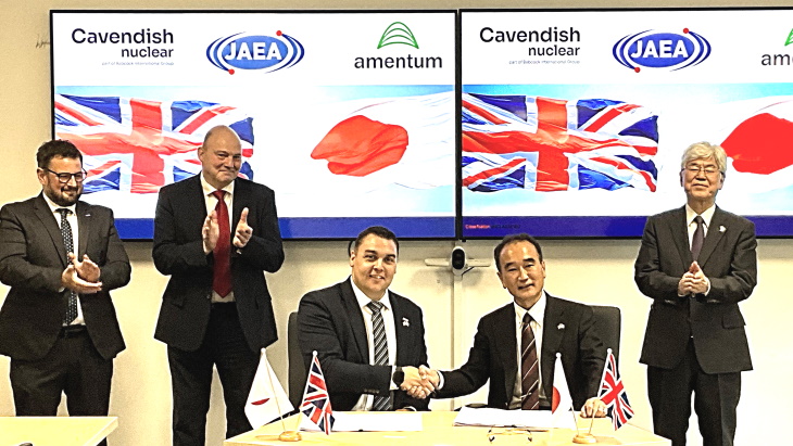 Cavendish, Amentum awarded follow-on Monju contract