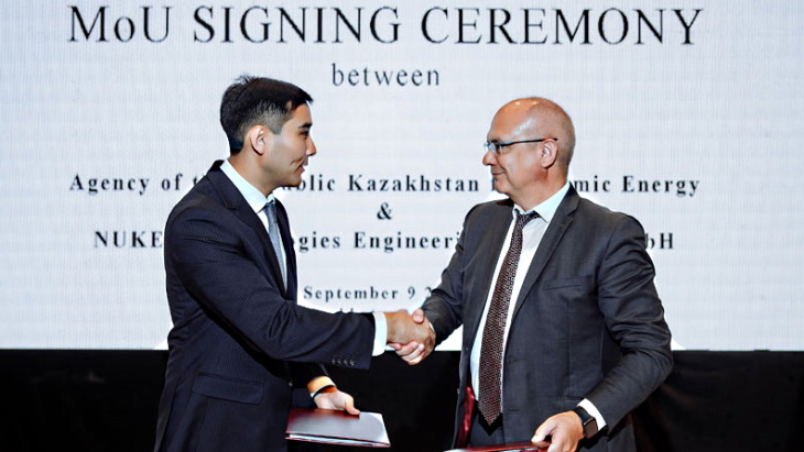 Kazakhstan seeks German expertise in nuclear back-end