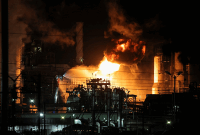 Massive Fire Erupts in Jet Fuel Unit at Chevron’s Los Angeles Refinery