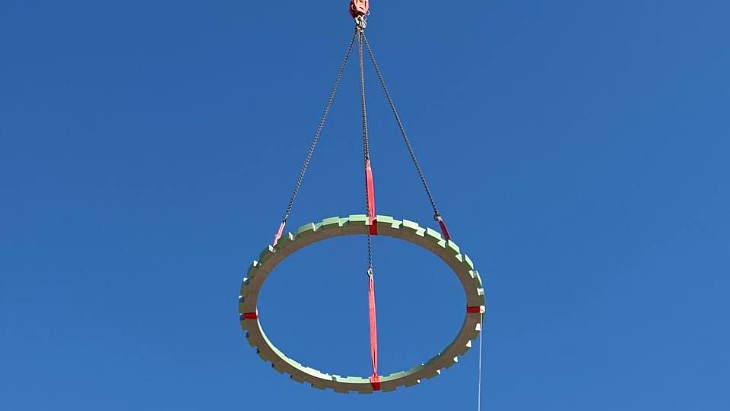 El Dabaa reactor support ring arrives, reactor vessel shipped