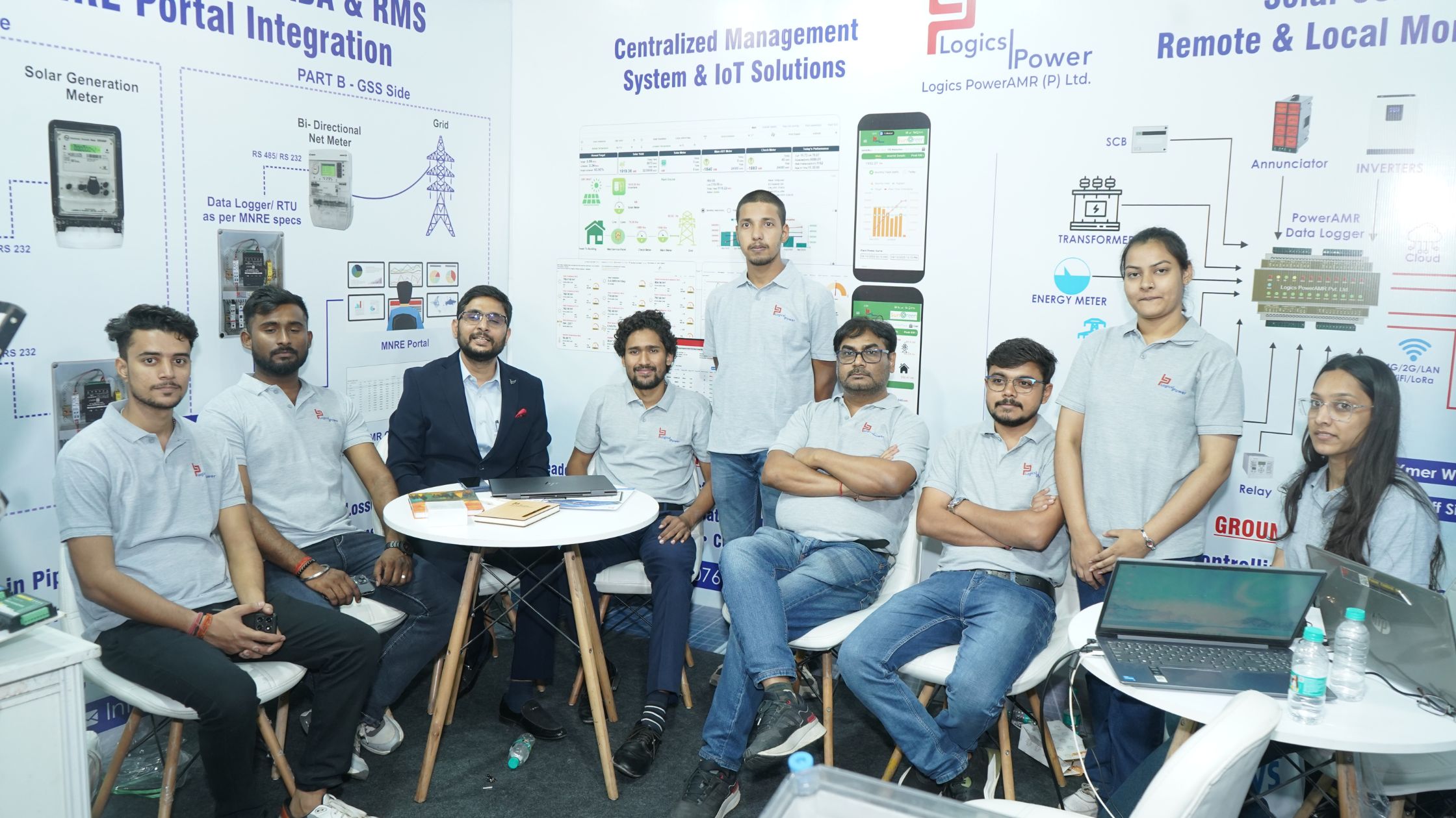 Logics PowerAMR Showcases Next-Gen Solar Automation at Renewable Energy India (REI) Expo 2025 