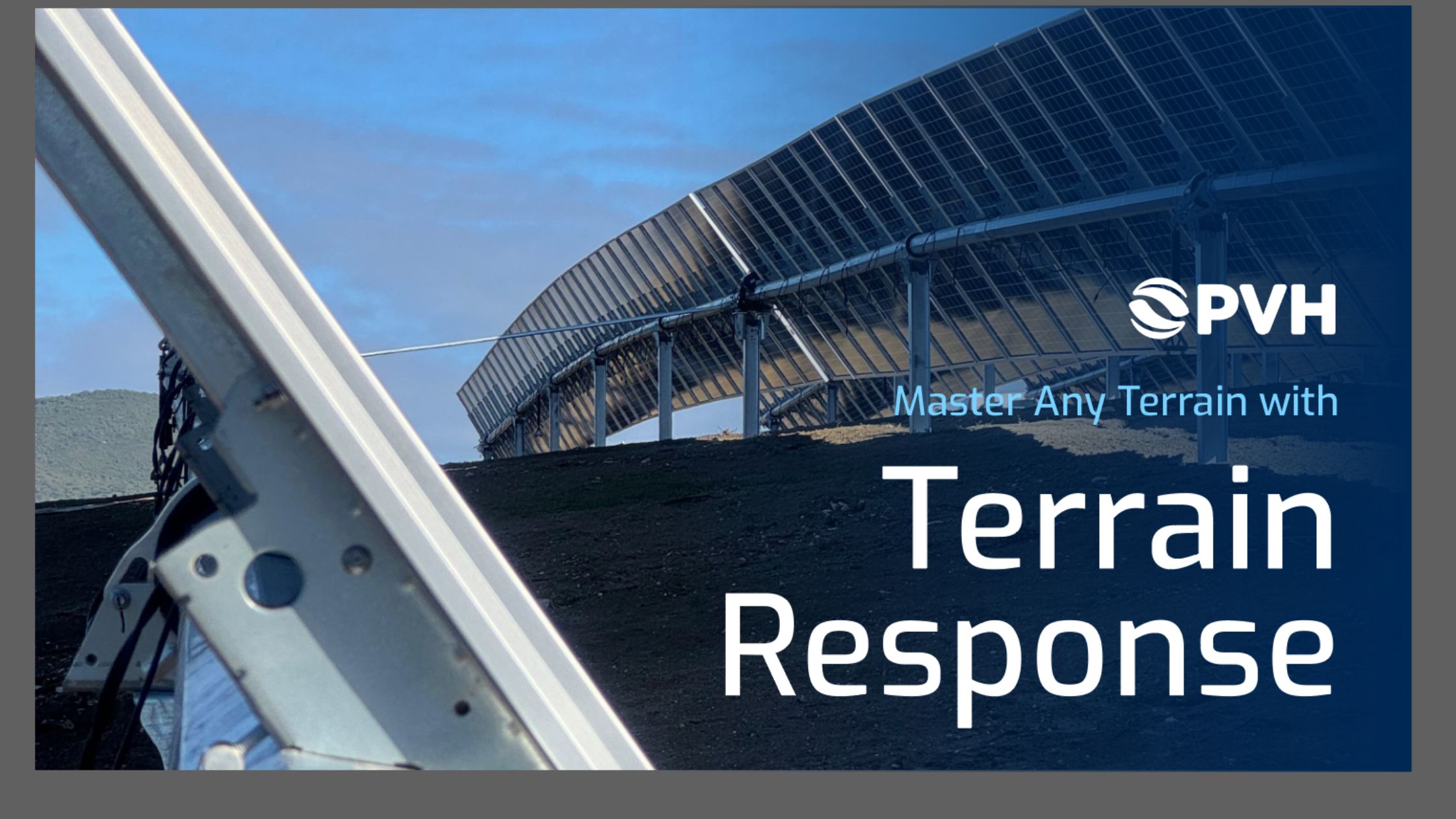 PVH Terrain Response: Intelligent Design for Terrain-Adaptive Solar Projects
