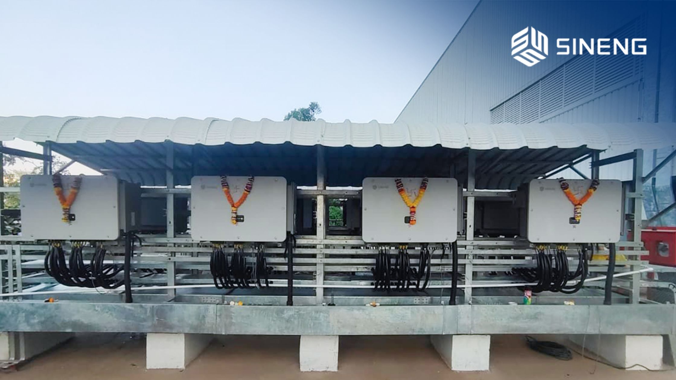 Sineng Electric Powers 2MW C&I Rooftop Solar Project in Pune India