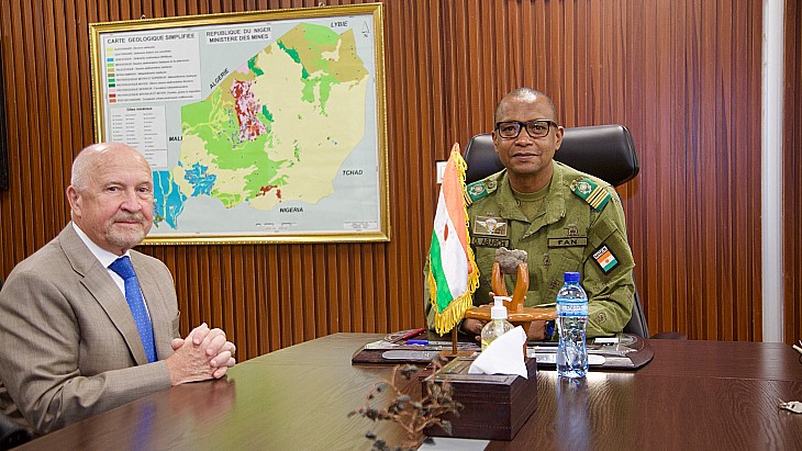 Niger builds relationships with overseas uranium partners