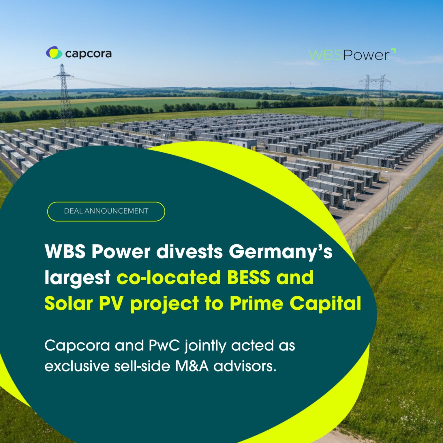 WBS Power Sells Germany’s Largest Co-Located BESS + Solar PV Project To ...