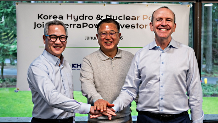 KHNP takes stake in TerraPower