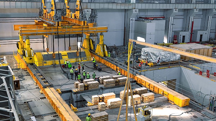 Akkuyu 2’s turbine generator stator installed