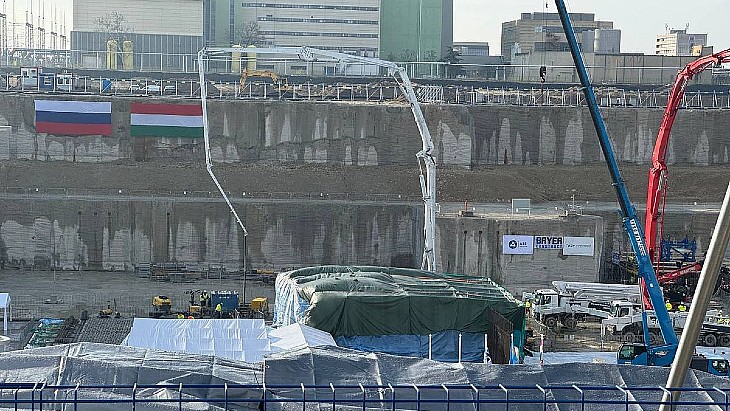 First concrete poured for Hungary’s Paks II nuclear project