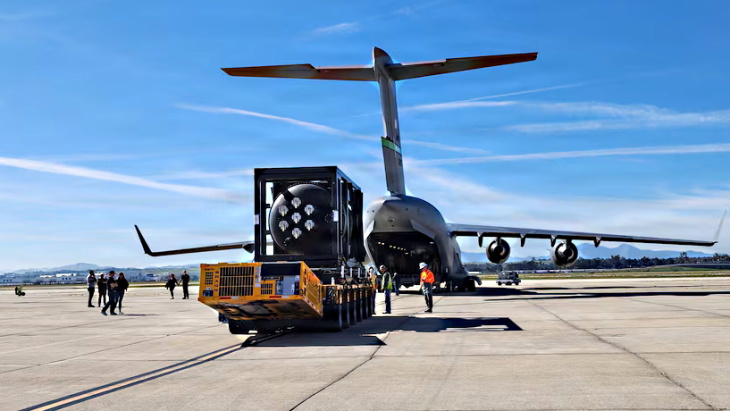 US microreactor transported by air