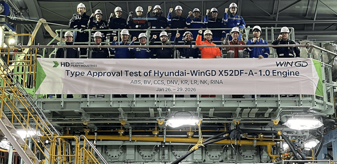 Swiss firm completes tests for ammonia-fuelled two-stroke marine engine